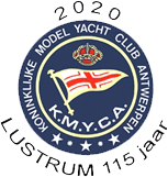 Koninklijke Model Yacht Club Antwerpen V.Z.W. – gesticht in 1905 Logo